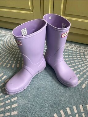 Hunter Lavender Purple Woman’s Rain Boots